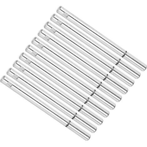 10 axes de moteur sans balais de rechange pour voitures télécommandées, avec une surface plate, adaptés aux modèles réduits d'avions et de bateaux, taille 4x55mm. (1/5)
