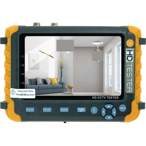 Testeur de vidéosurveillance prenant en charge la caméra IP Testeur De Vidéosurveillance HD Haute Résolution IV8W CCTV 8MP ADH CVI TVI CVBS 4 Ins 1 Caméras Testeur De Caméra De Sécurité Analogique Out (1/5)