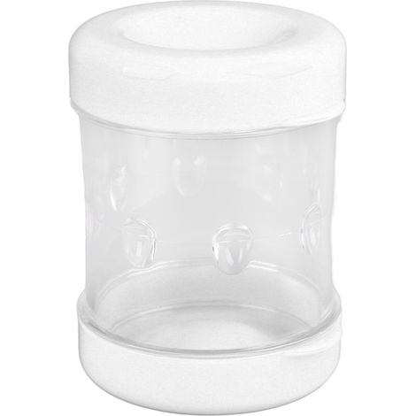Lot de 8 pieds en silicone anti-rayures, ronds et isolants thermiques pour friteuse et poêle à frire/barbecue. (1/5)