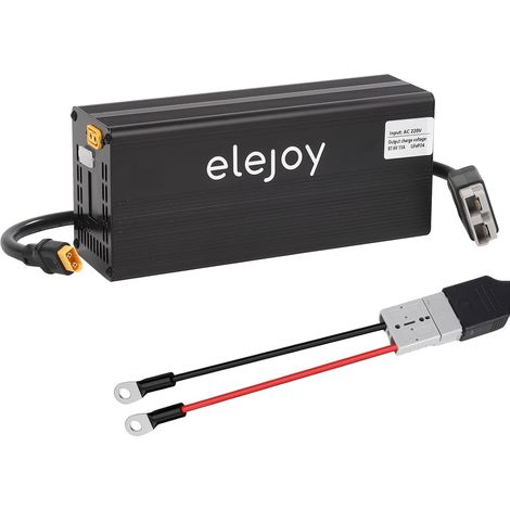 Chargeur de Batterie au Lithium 15 Ampères 18V-88V LiFePO4 Chargeur de Batterie au Lithium avec Affichage OLED Spécial Pour Moto électrique Scooter électrique Voiture de Tourisme (1/5)