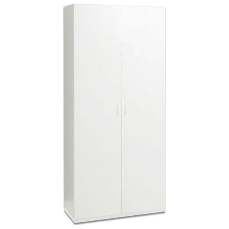 Armadio componibile per camera da letto 2 ante Bianco Cm 90x60xH 180 (1/3)