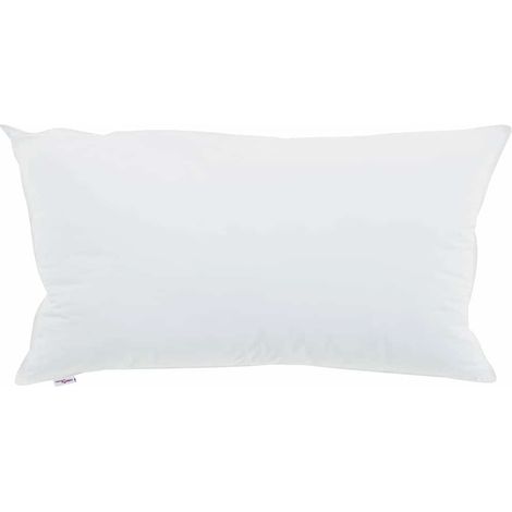 Oreiller avec oreiller Blanc 40 x 80 cm Coton (1/5)