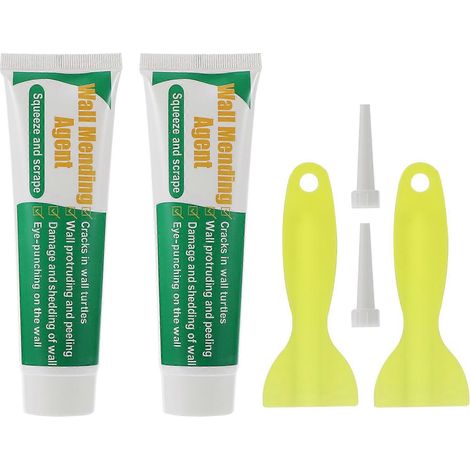 2 Kit de Réparation Murale Crème Réparatrice de Clous pour Fissures Murales (1/5)