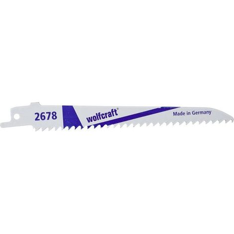 Wolfcraft Säbelsägeblatt 150 mm Bi-Metall Sägeblätter & Sägehilfen (1/4)