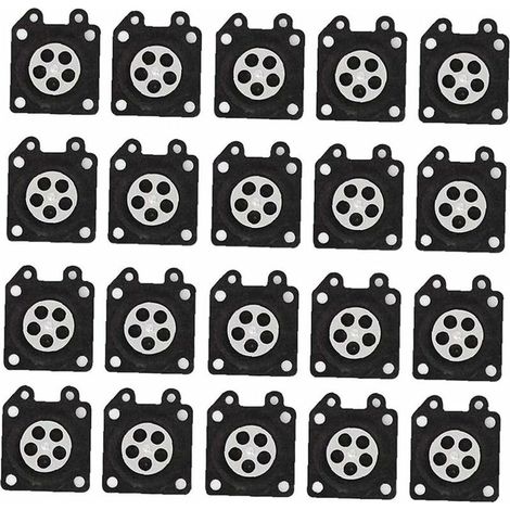 Carburetor Measuring Diaphragm Assembly Replaceable Plastic Lawn Mower Accessories 20PCS, Robotic Mower Accessories (1/5)