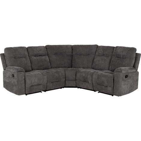 Guildford Corner Sofa - L233 x W104 x H233 cm - Grey Fabric