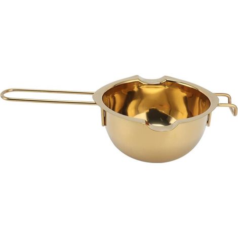 Pot en acier inoxydable à double pot de haute qualité (doré)-Fei Yu (1/5)