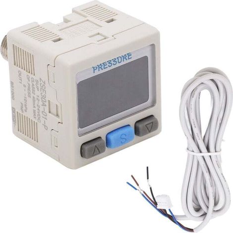 Valvola di regolazione della pressione dell'aria, regolatore digitale del vuoto pneumatico, interruttore da 0 a -101 kPa, 12-24 V CC,