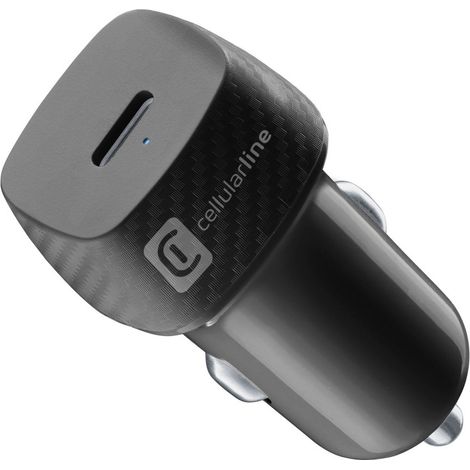 Cellularline CBRUSBCPD20WK chargeur d'appareils mobiles Universel Noir Allume-cigare Auto