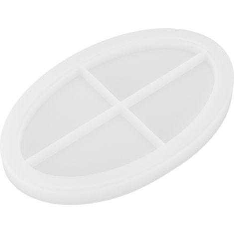 Moule en Silicone Ovale pour Création Résine Époxy - Accessoire DIY Décoratif à Fruits (1/5)