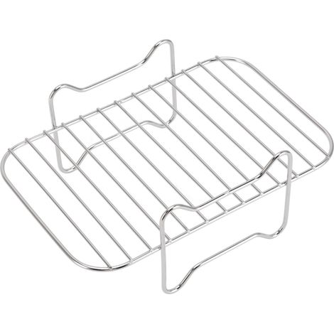 Grille Cuisson Porte-Casserole Déshydrateur Gourmet - Grille pour Ninja FOODi 8QT - Inox Poli Sans Bords - Pour Fruits et Jerky - 166g (1/5)