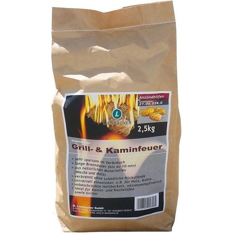 Sac d'allumes feux bio -2.5kgs env 200 (1/2)