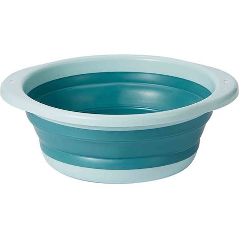 Bac à Laver Pliable - Bac à Vaisselle et à Lessive - Pour Cuisine Camping Extérieur - 22 x 17 x 8 Pouces - 1 Pièce (1/3)