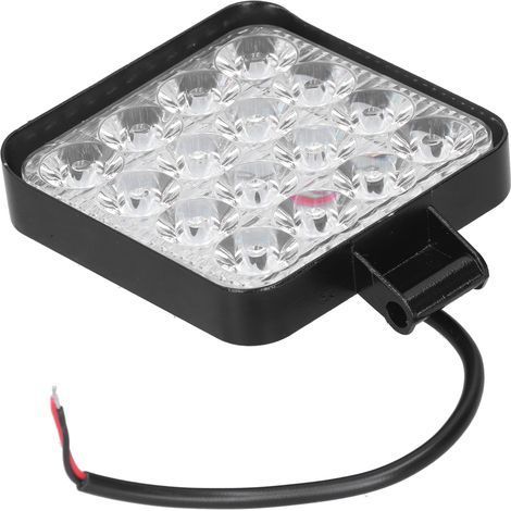 48W 2000LM 6000K Kaltweiße LED-Arbeitsleuchte, universeller quadratischer Fluter, IP68 wasserdicht (1/5)
