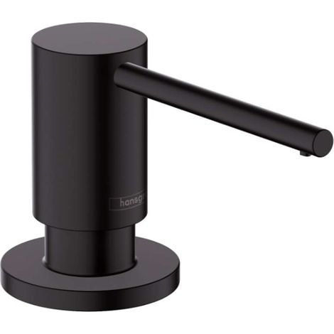 Hansgrohe - Dispenser di detergente A41, 500 ml, nero opaco 40438670 (1/2)