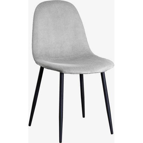 Sedia da pranzo imbottita Glamm SKLUM         Nero   