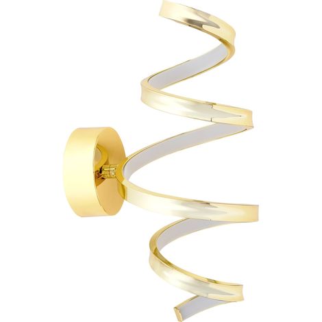 LÁMPARA de PARED APP827-W SPRING ORO LED