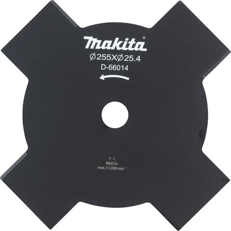 Makita D-66014 Lama Metallo Decespugliatori Ø 255mm Ø Foro 25,4mm Spessore 2 4T