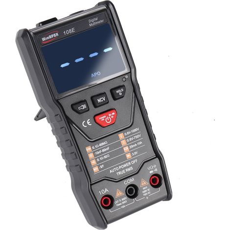 108E 6000 Count True RMS Digitalmultimeter mit automatischer Identifizierung