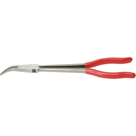 KS Tools 500.7052 Flachrundzange 45° gebogen, XL, 270mm