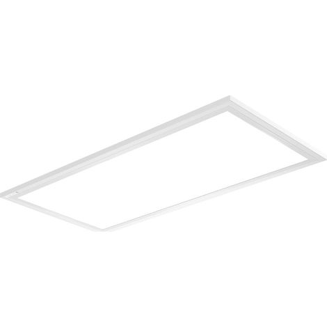 LED Panel Bewegungsmelder Dauerlichtfunktion 4000K 36W weiß Metall Telefunken