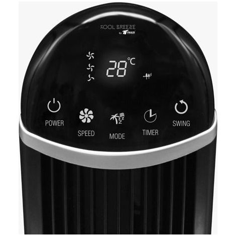 Thulos TH-VN5010 Ventilator mit Fernbedienung Schwarz (1/4)