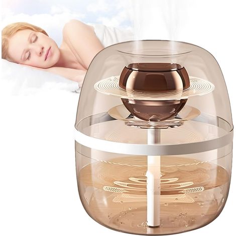 Humidificateur air 3L double brumisation, grand réservoir silencieux, diffuseur arômes pour chambre bébé bureau maison (1/5)