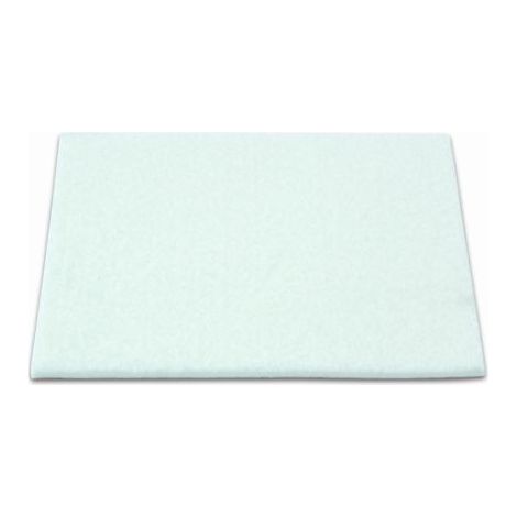 DESLIZADOR DE FIELTRO ADHESIVO BLANCO 100X85MM - B70700B