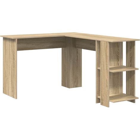 Maison Exclusive - Eck-Schreibtisch Sonoma-Eiche 140 x 113,5 x 75