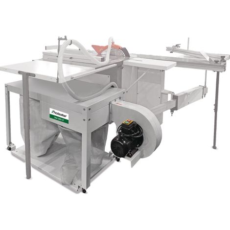 Holzstar – Aspirateur à copeaux bois 2200 m³/h – Moteur triphasé 1,65 kW 400V – Conception basse pour espaces confinés – Sac à filtre inclus - SAA2203UT (1/5)