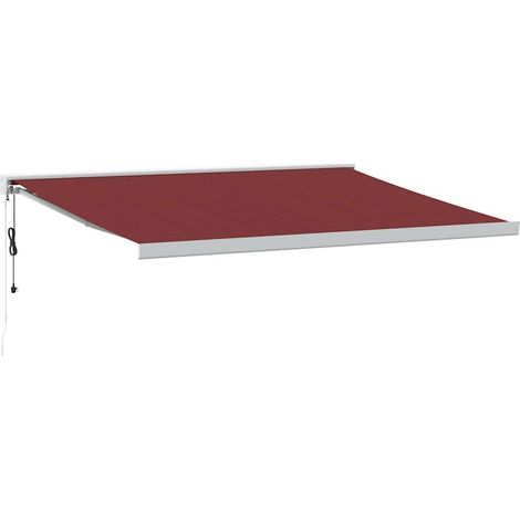 Tenda da Sole Retrattile Automatica Bordò 450x300 cm vidaXL (1/5)