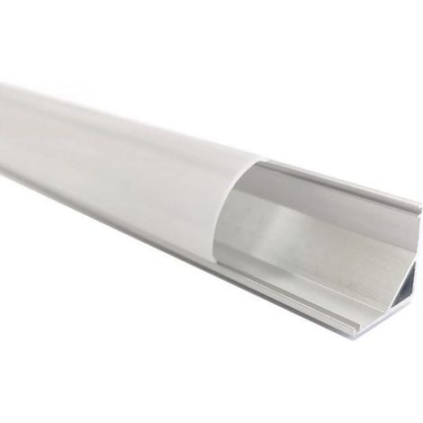 Profilo Alluminio Angolare 1m per Striscia led BARRA-2-1M (1/5)