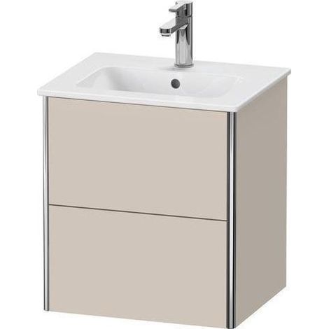 DU XSquare WTU wh com 510x418x560mm, 2SK , f.WT M,SAS, Taupe Seidenmatt (1/4)