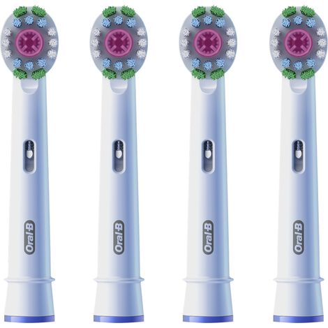 Oral-B 3D White 860960 4 pieza(s) Blanco