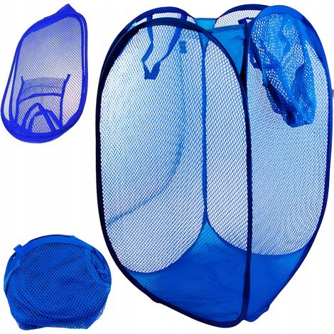 Faltbarer Wäschekorb 60 blau (120) GABA (1/5)