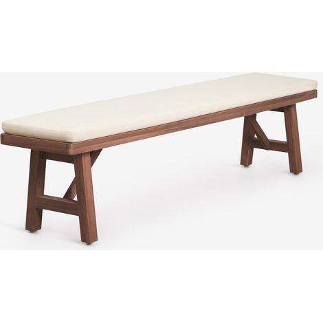 Panca 190 cm in legno di acacia Dubai SKLUM            