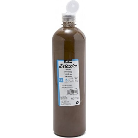 Pebeo - Peintures sur Textiles - Setacolor opaque 1 l chocolat - Effect: Mat (1/4)