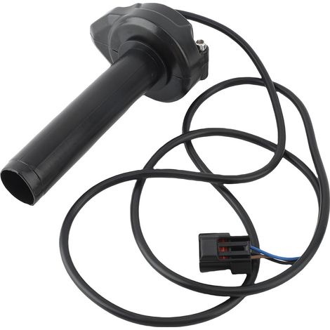 Manopola dell'acceleratore, controllo preciso della velocità, set manubrio in lega di alluminio ABS nero con cavo da 117 cm (1/4)