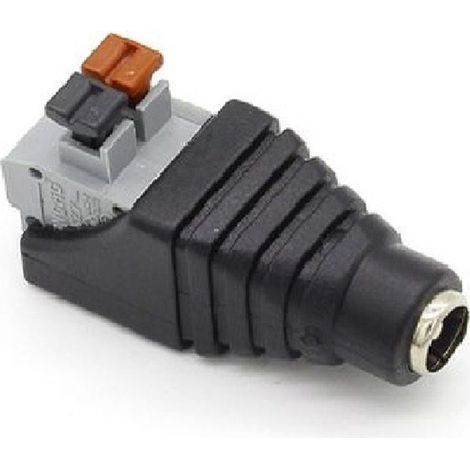 Trade Shop - Conector De Alimentación De Cc 2,1 Mm X 5,5 Mm Hembra Adaptador De Cámara C-040 - (1/2)