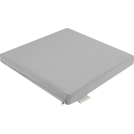 Hochwertiges Loungekissen Outdoor 40x40 - Deepblue Wetterfestes Sitzkissen für Gartenmöbel, Balkon & Terrasse 40x40x5 cm (1/5)