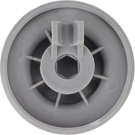 [Repuestos para rodillos de cesta de lavavajillas] + para Bosch + Compatible con 420198 AP2802428 165314 + ABS, 4 piezas/3,5 x 1,6 cm (1/5)