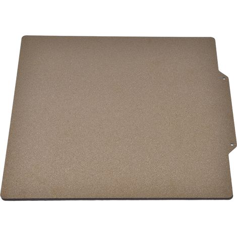 Plateau flexible en acier avec surface PEI et fond magnétique double face pour imprimantes 3D Ender‑3 Pro, 220 x 220 mm (1/5)