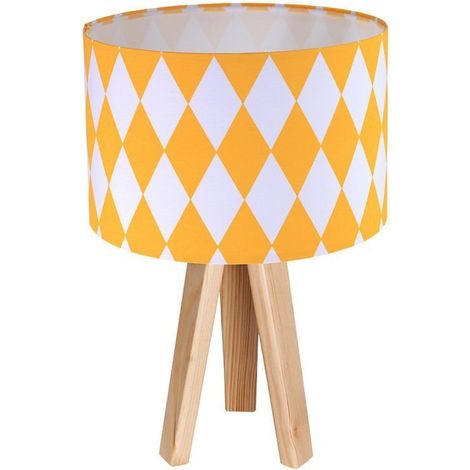 Lampe de chevet classic 040s-003 - Bois clair (1/2)