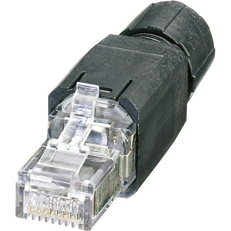 Phoenix Contact 1417401 Sensor-/Aktor-Datensteckverbinder Stecker, gerade Polzahl Sensoren: 8P8C 1 (1/4)