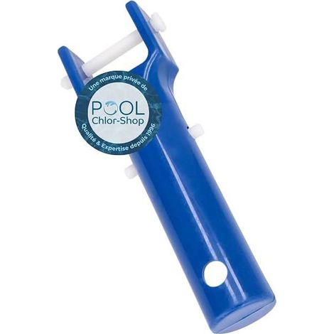 Poignée de rechange avec clip pour aspirateur et brosse de piscine - 170 x 42 mm (1/3)