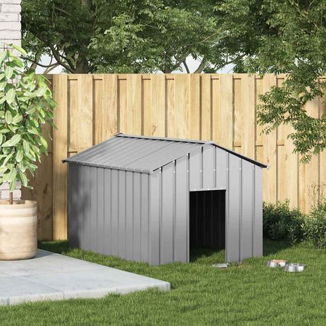 Maison Exclusive - Hundehütte mit Dach 113x153x101 cm Verzinkter
