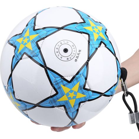 Professionelles Fußballtraining mit elastischem Seil und elastischem Gürtel, Ball der Größe 5 (1/5)