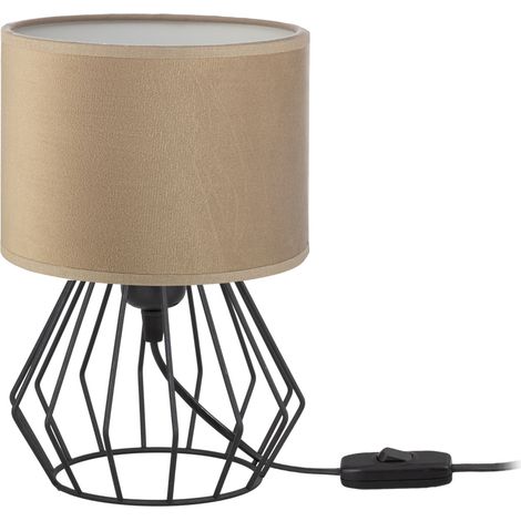 Tornado AMB Samt-Cappuccino-Lampe (1/5)