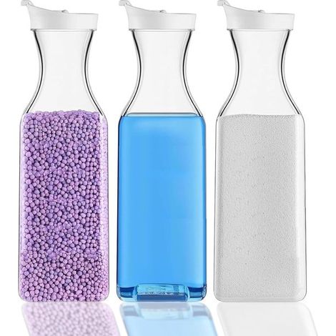 Dispensador de detergente de 1500 ml para detergente líquido，dispensador de detergente de 1 pieza，caja de almacenamiento de detergente (1/4)