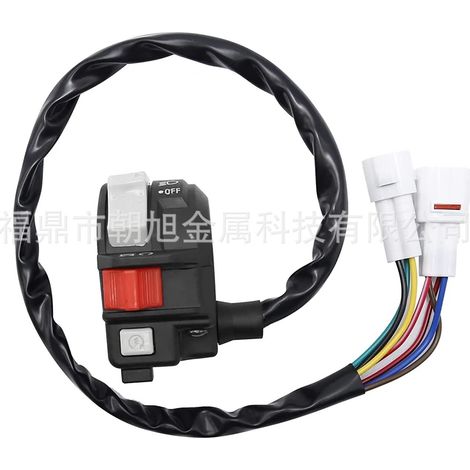 Linker Lenkerschalter Starter kompatibel mit Yamaha Grizzly 125 YFM125 Raptor 125 250 (1/5)